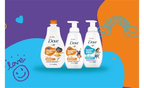 Dove Launches New Bath Products For Kids 2021 04 14 Packaging