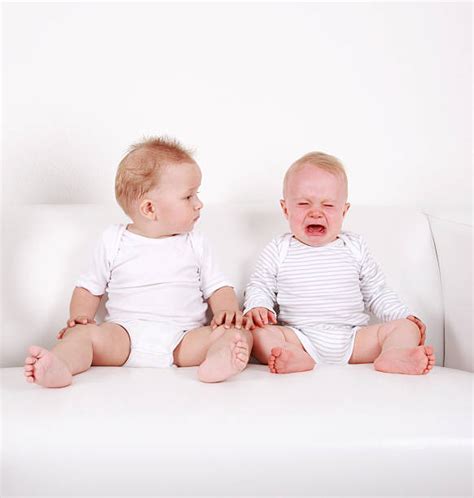 Twin Babies Crying Stock Photos Pictures And Royalty Free Images Istock