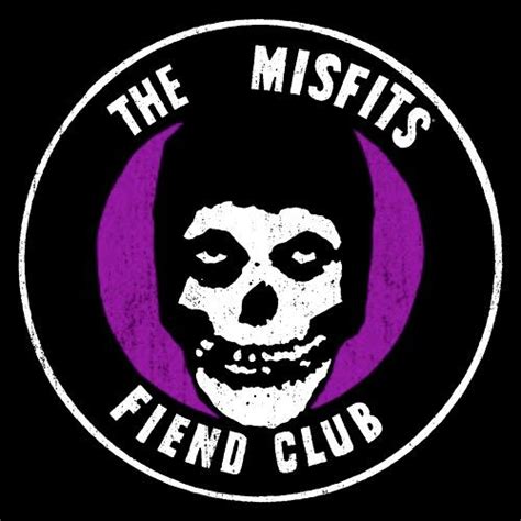 The Misfits Fiend Club Badge Misfits Misfits Band Social