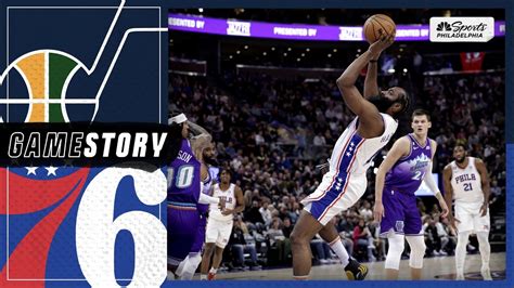Harden Embiid Power Sixers To Impressive Win Over The Utah Jazz Sixers Postgame Live Youtube