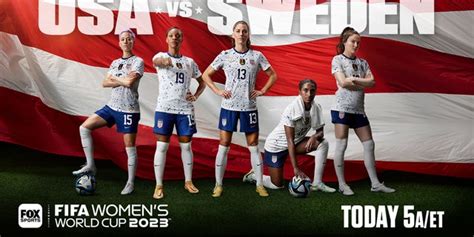 usa vs sweden everything you need to know about women s world cup match fox news