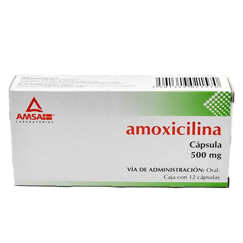 Amoxicilina 12 Cápsulas Farmacias Gi Mejoramos Tu Salud Elevando