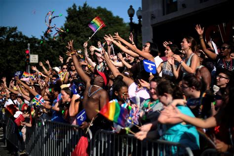 Capital Pride Parade Disrupted By Protesters Revelers Rerouted The Washington Post