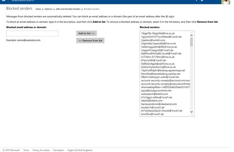 Help Wretched Spam From Random Email Addresses 1undde Microsoft