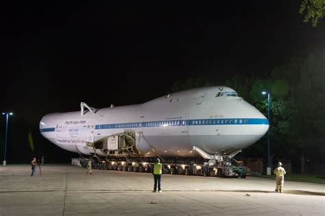 Le Boeing 747 Sca Au Space Center De Houston Texas