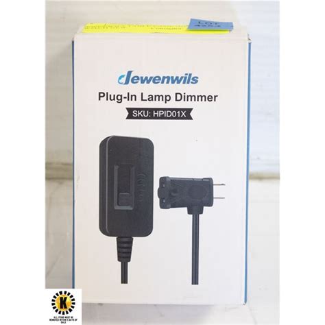 Dewenwils Table Lamp Dimmer Switch New