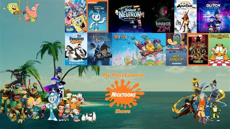 My Most Favorite Nicktoons Shows By Dropbox5555 On Deviantart