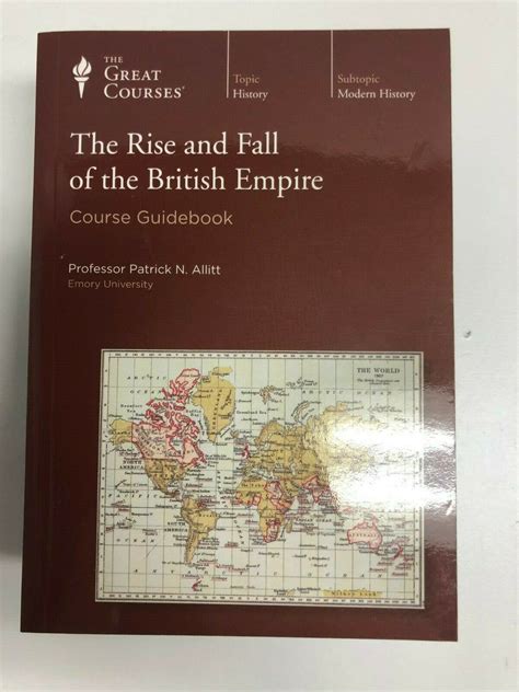 The Great Courses The Rise And Fall Of The British Empire Audiobooks
