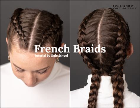 How To French Braid Step By Step Tutorial On French Braids