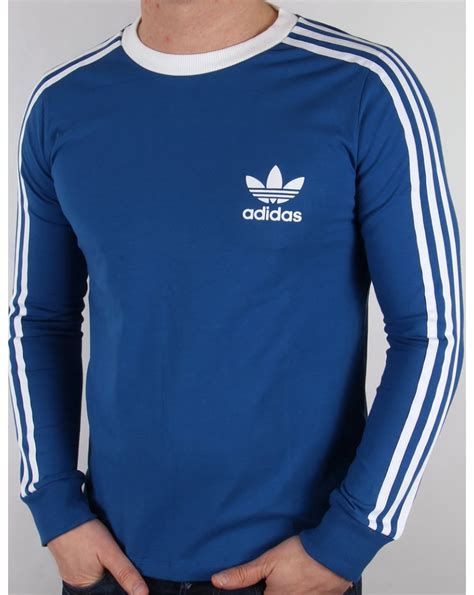 Find great deals on ebay for adidas originals t shirt. Adidas Originals 3 Stripes Long Sleeve T-shirt EQT Blue ...