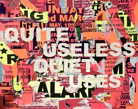 Quite Useless Collage By Ian Ritchie Saatchi Art