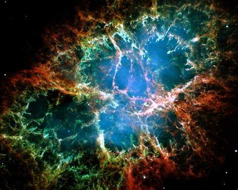 Crab Nebula Hubble Telescope Wallpaper