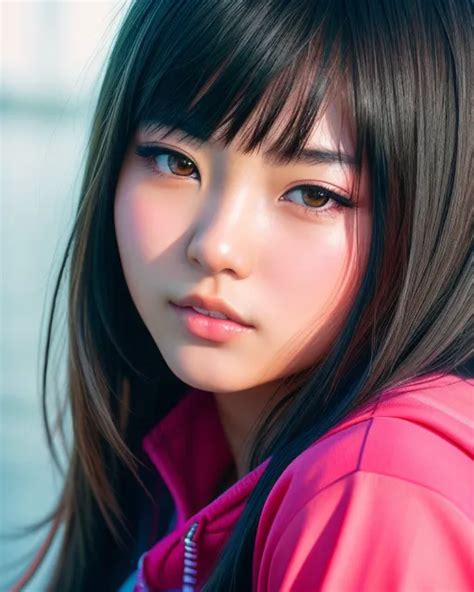 Asian Beautiful Girl Anime Character Ai Photo Generator Starryai