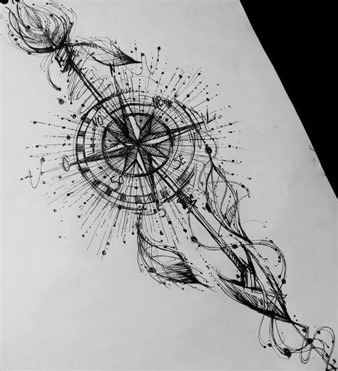 Top 23 Cool Compass Tattoos Ideas And Design For Men And Women