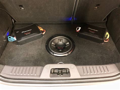 Ford Fiesta St Sub And Amp Install Automotive Control Bristol