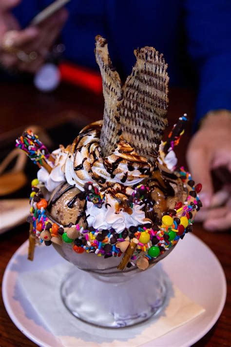The choices were downright decadent including hot homemade ice cream squeezed between two mocha macaroons. 5 places in Las Vegas for amazing desserts | Las Vegas Review-Journal