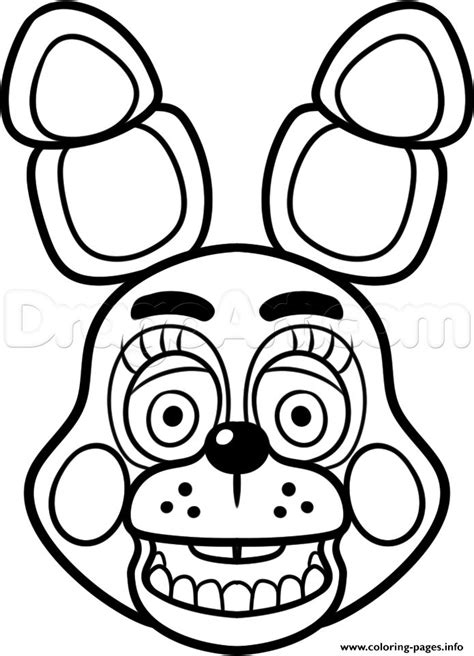 Five nights at freddy's coloring pages fnaf coloring pages bonnie luxury how to draw bonnie the bunny five. Pin on coloring pages