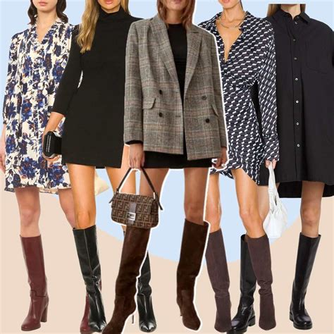 The Ultimate Guide On How To Wear Knee High Boots Outfits Beige Knee