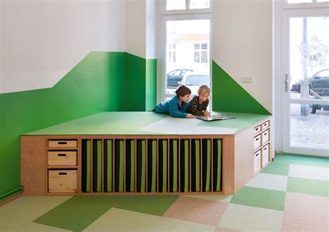 Kita Lucky Child Baukind Architects Kindergarten Interior