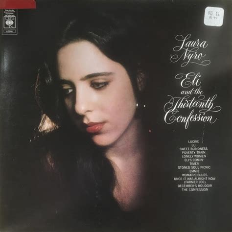 Laura Nyro Eli And The Thirteenth Confession Vinyl Records Lp Cd On