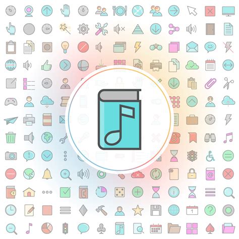 Music Library Icon Iconshock