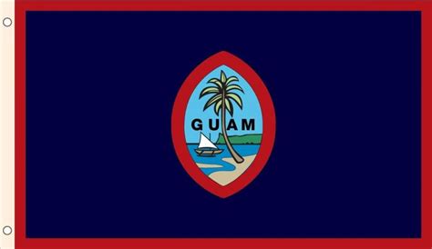 Standard Us Territory Of Guam Flag Guam Flag Flag Guam
