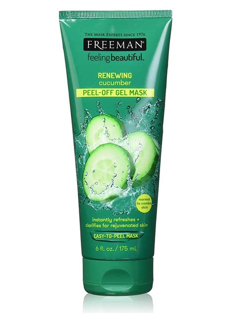 Freeman Renewing Cucumber Peel Off Gel Mask 6oz Beautyspot Malaysia