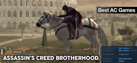 Best Assassin S Creed Games Highest Rated