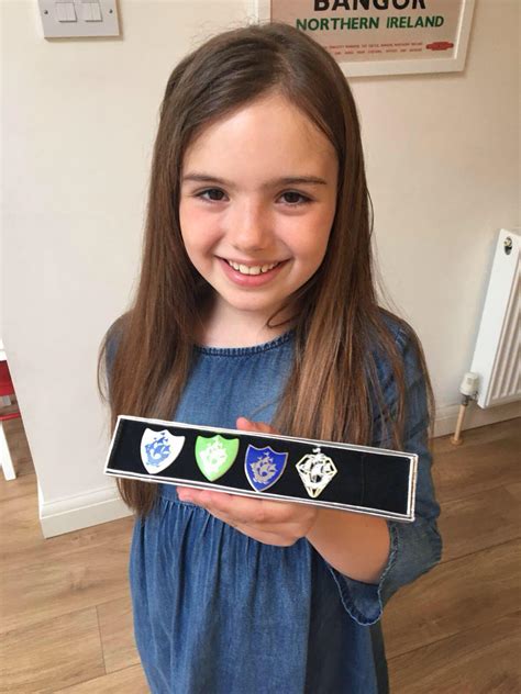 Poppy Made It The Diamond Blue Peter Badge Is Hers Action For Sick