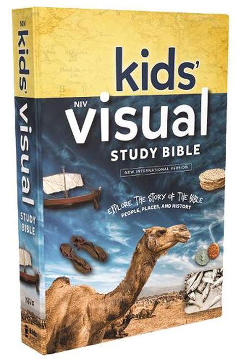 Niv Kids Visual Study Bible Imitation Leather Teal Full Color