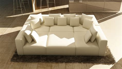 206 Modern White Bonded Leather Sectional Sofa Las Vegas Furniture