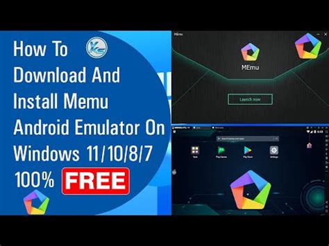 How To Download And Install Memu Android Emulator On Windows Free YouTube