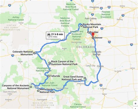 Colorado Road Trip: The Bucket-List Itinerary | Road trip to colorado, Road trip itinerary, Road 