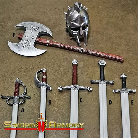 Larp Foam Medieval Sword Inspired By European Medieval Weapons