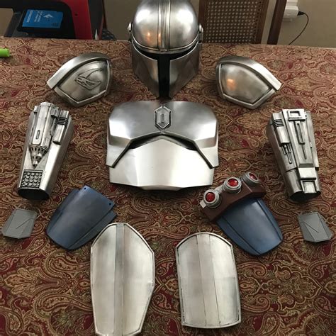 Armor Mandalorian Din Djarin Complete Armor Etsy