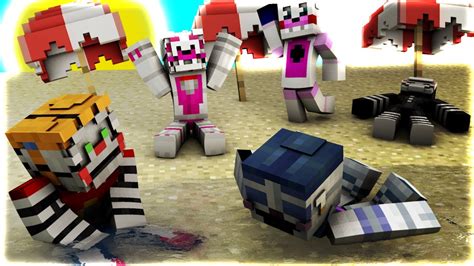 Minecraft Fnaf Goes To The Beach Minecraft Roleplay Youtube