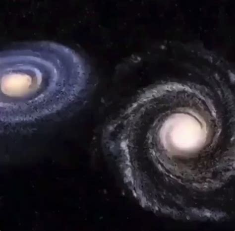 ЮҮХҮҮ On Twitter Зүүн галактик нь Сүүн зам Баруун тал нь Андромеда