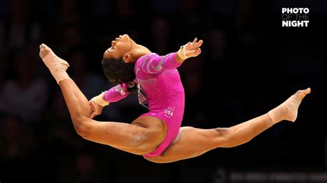 SportsCenter On Twitter USA Gymnast Gabby Douglas Competes On The Floor During The World