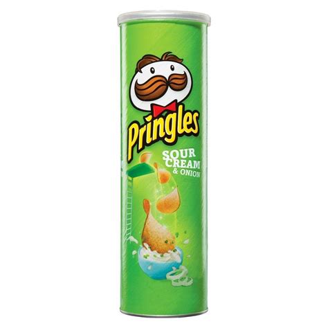 Pringles Sour Cream And Onion Potato Crisps Chips 55oz In 2021 Sour