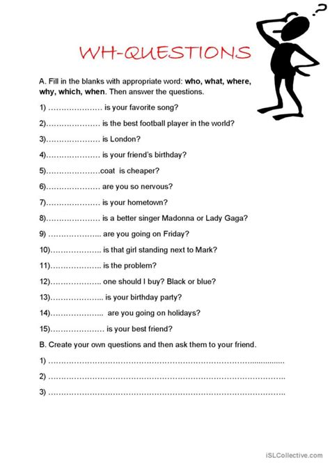Wh Questions English Esl Worksheets Pdf And Doc