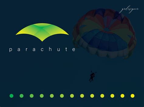Parachute Logo Logo Design Logo Design Inspiration Logo