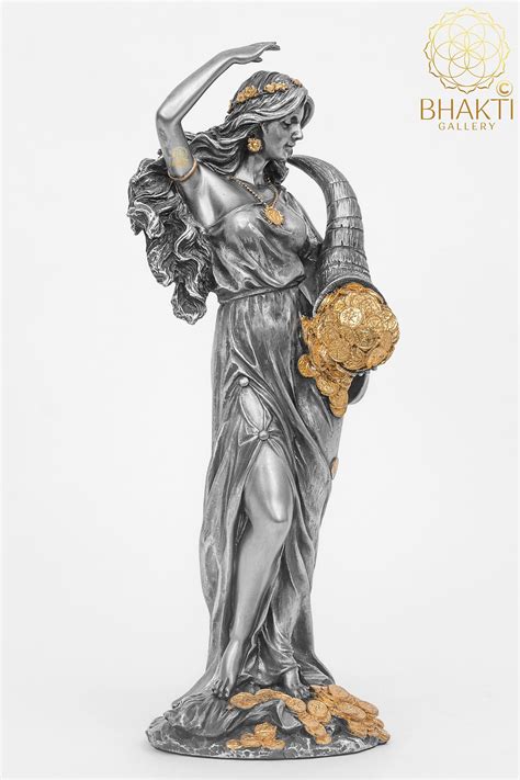 Tyche Fortuna Goddess Greek Roman Goddess Of Fortune Etsy