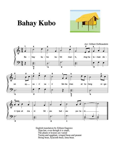 Bahay Kubo Philippines In 2023 Bahay Kubo School Songs Reading