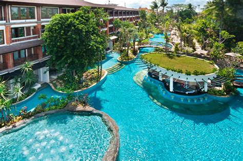 Main Swimming Pool Padma Resort Legian Bali Star Island Offers Bali