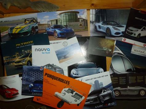 Brochurescatalogues 15 X Exotic Brand Car Brochures Catawiki