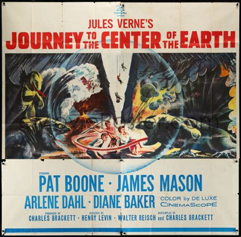 3d0388 Journey To The Center Of The Earth 6sh 1959