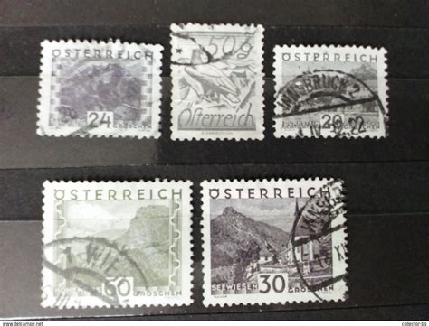 Rare 2024305060 Groschen Osterreich Austria 1920s Used Stamp