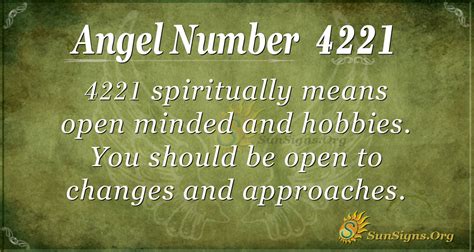 Angel Number 4221 Meaning Follow The Majority Sunsignsorg