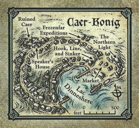 Icewind Dale Caer Konig Map Fantasy Map Making Fantasy Map