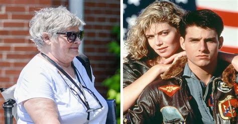 Top Guns Kelly Mcgillis Makes Rare Public Appearance During Filming Of